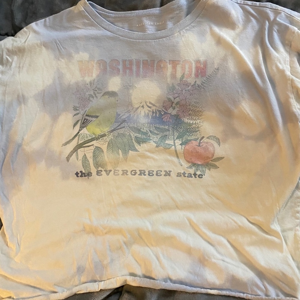 Bleach dye Tee